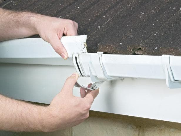 how to fix a leaky gutter