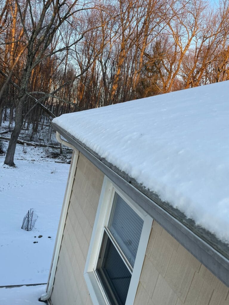 Clogged Gutters and Ice Dams