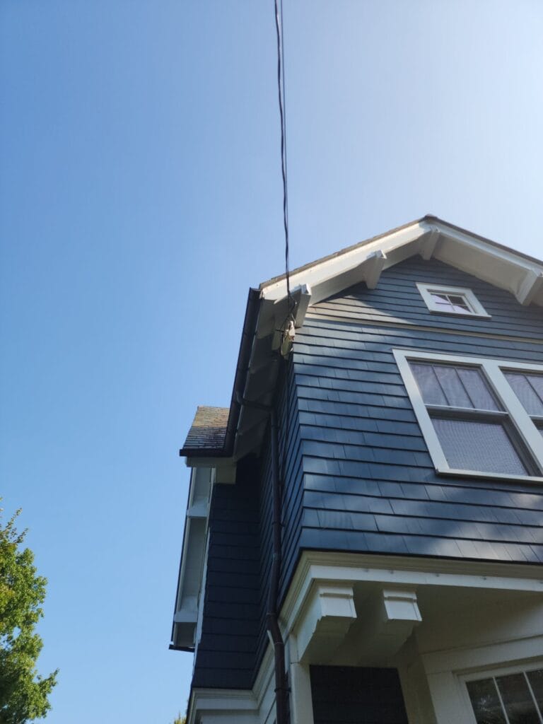 Drip edge enhancing gutter performance