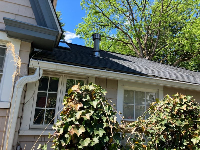 Downspout Placement and Roof Drainage