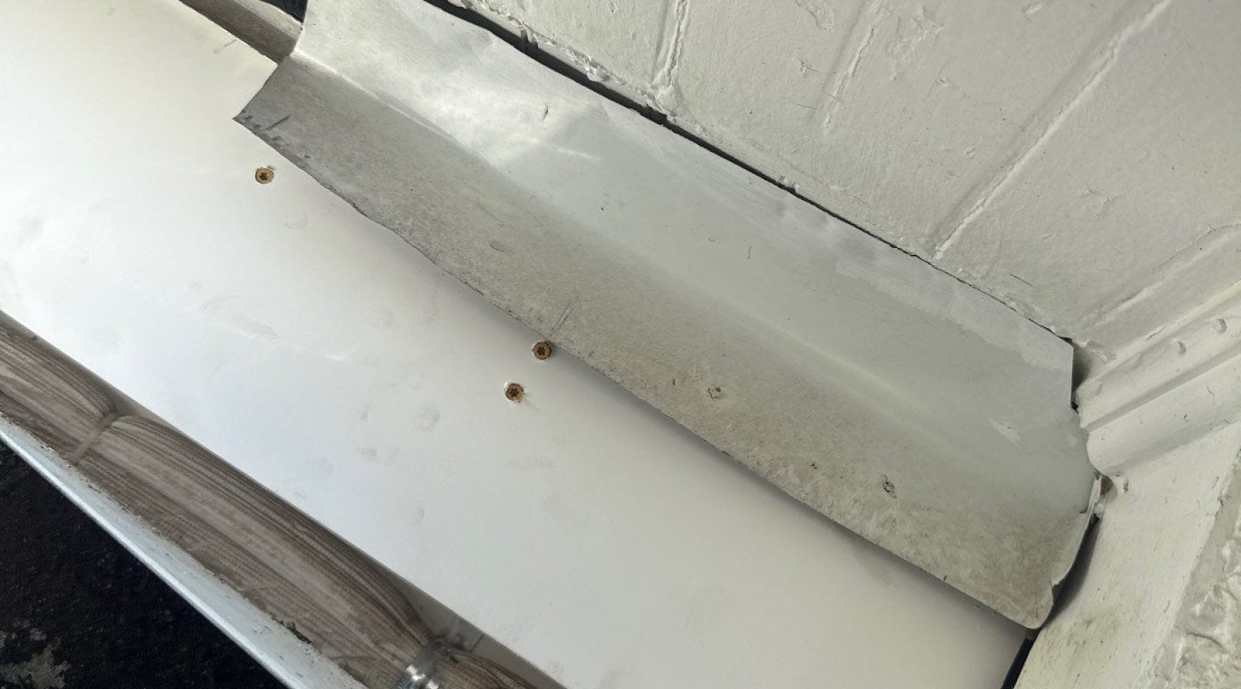 Water Stains or Damage on Fascia and Siding